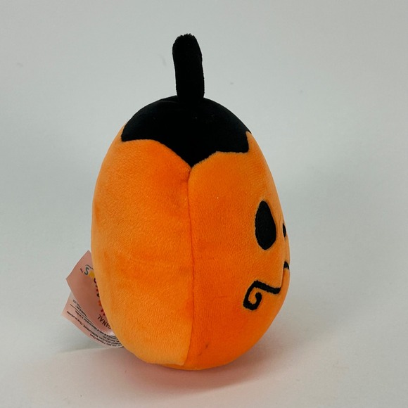 Squishmallows 5 Inch Paige the Pumpkin Halloween Plush Kellytoy 2023 NWT - Picture 2 of 6